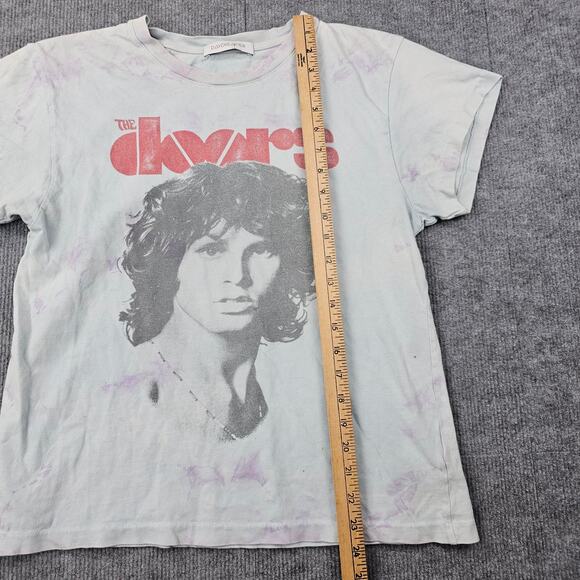 Daydreamer Band Shirt Womens Medium The Doors Light Tie Dye Graphic Relaxed Tee - Picture 4 of 6